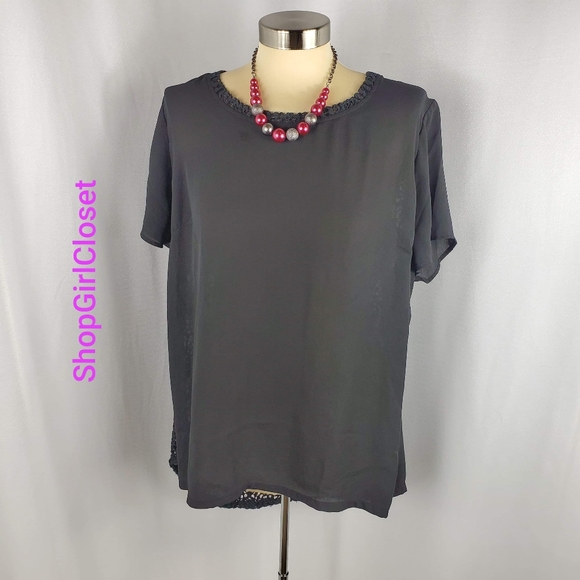 💥Just In💥Lane Bryant Lace Back Tunic...Sz 14/16